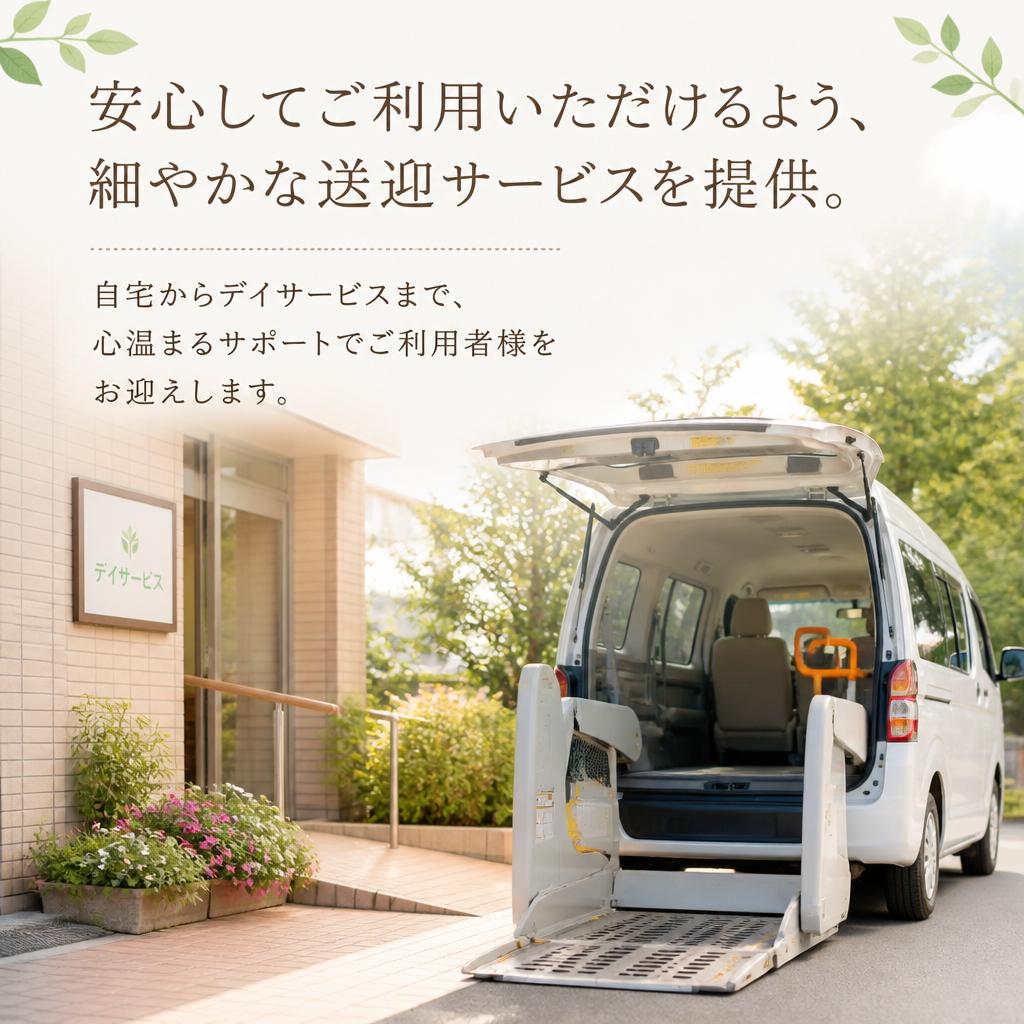 安心の送迎サービス