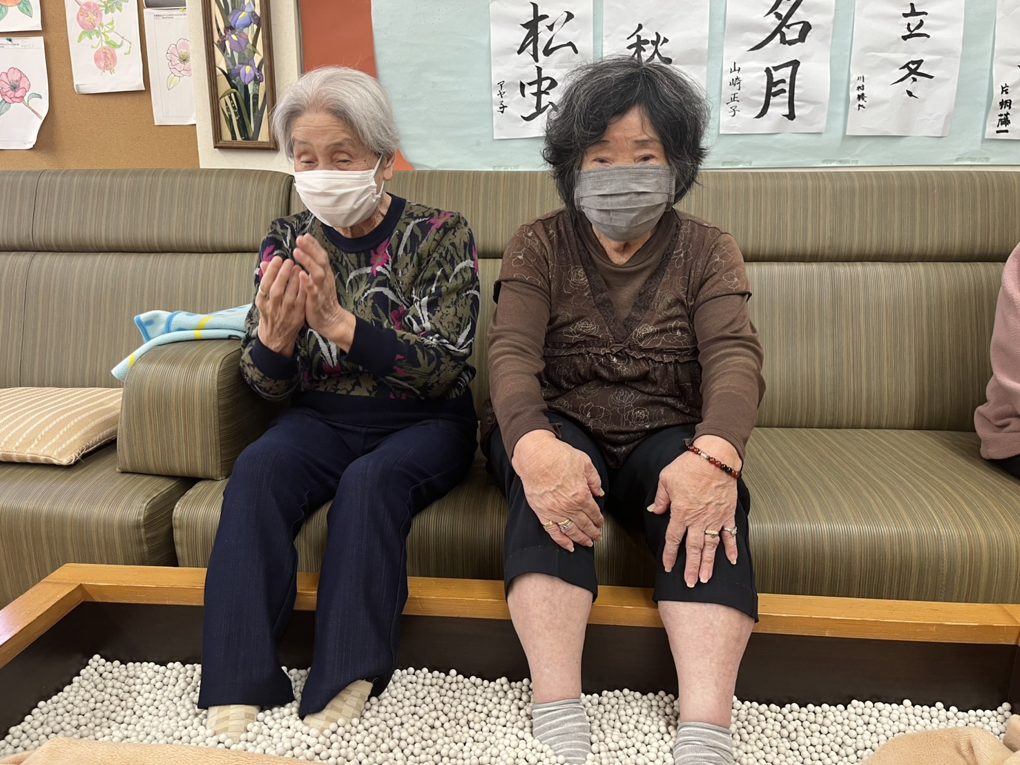 快適な施設環境でリラックス