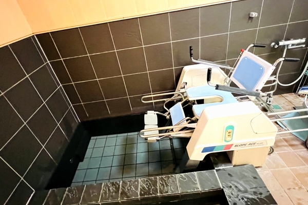 専門スタッフによる入浴介助